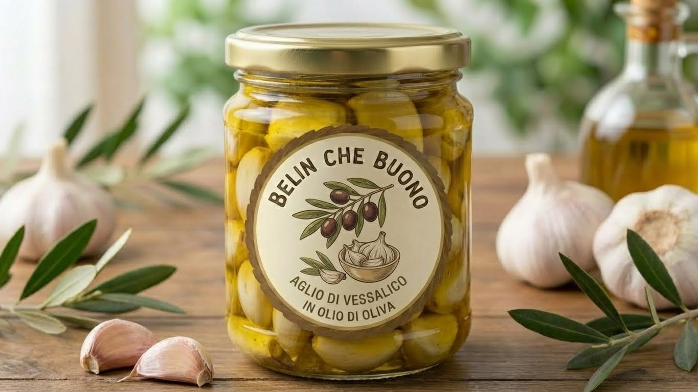 Aglio di Vessalico Sott'olio