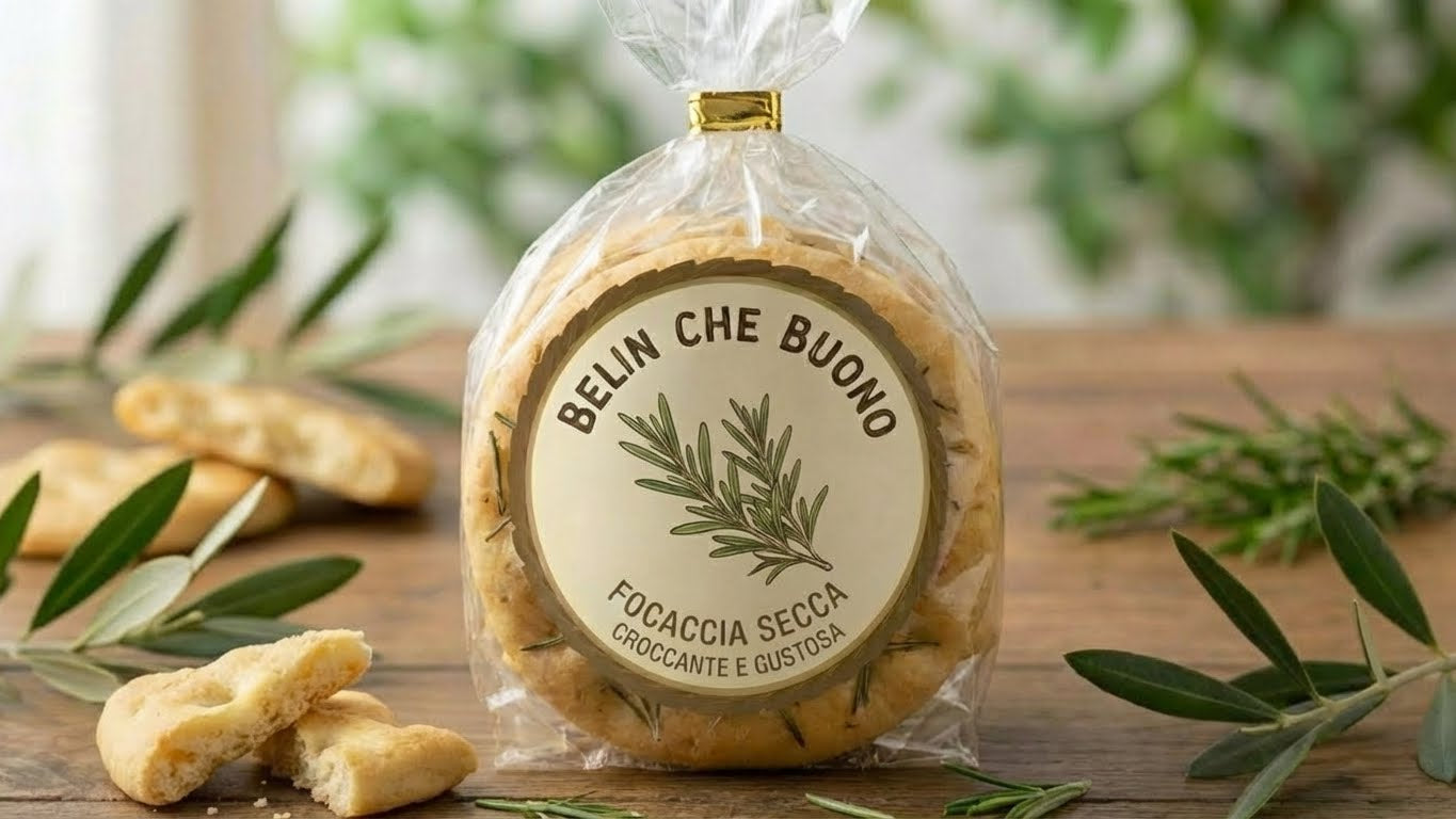 La vera Focaccia Secca Ligure